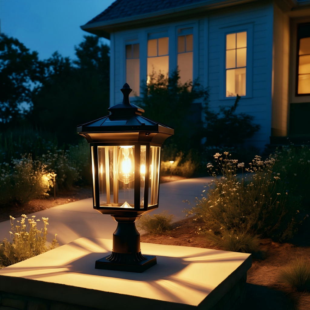 Solar Post Lights